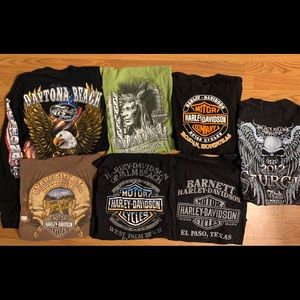 Harley Davidson Sturgis Bike T-Shirt Lot Sz XL